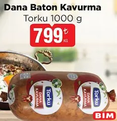 TORKU DANA BATON KAVURMA 1000 G fiyat ve kampanya bilgisi